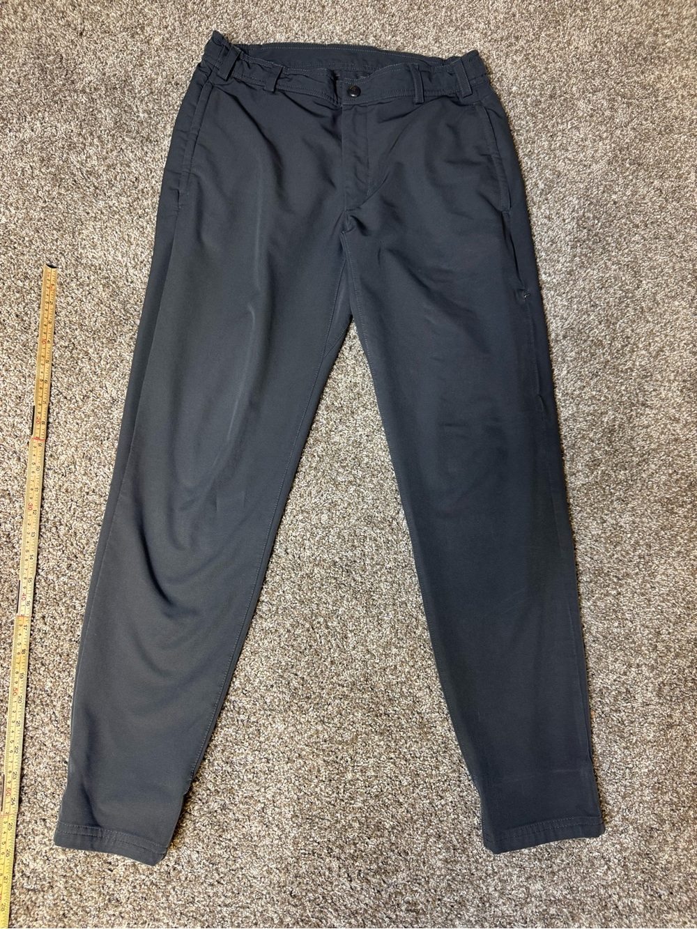 Mack Weldon Dark Grey Performance Chinos
